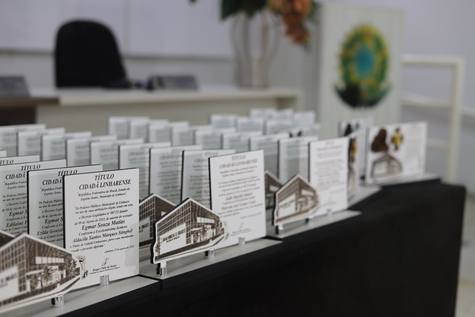 Notícia Câmara homenageia 45 personalidades em cerimônia na ultima terça-feira