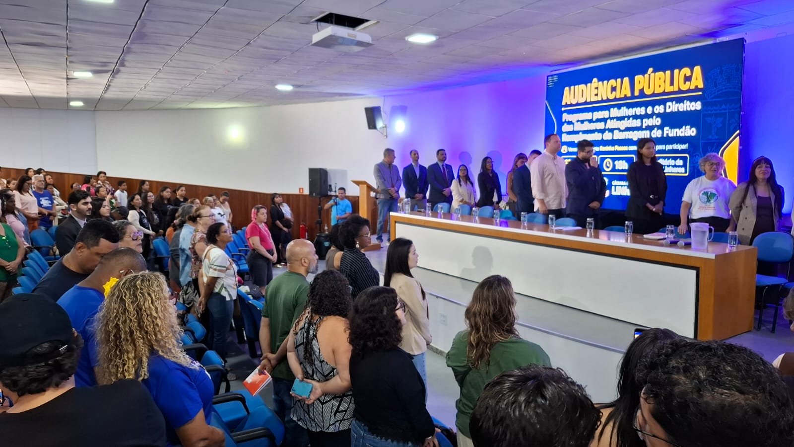 NOTÍCIA: Audiência pública debate direitos das mulheres atingidas pelo rompimento da Barragem de Fundão em Linhares