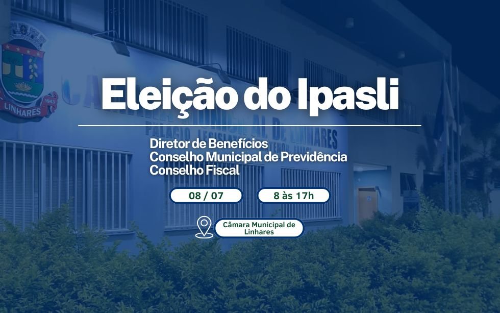 Notícia Eleições para cargos do Ipasli acontecem nesta terça-feira (08)