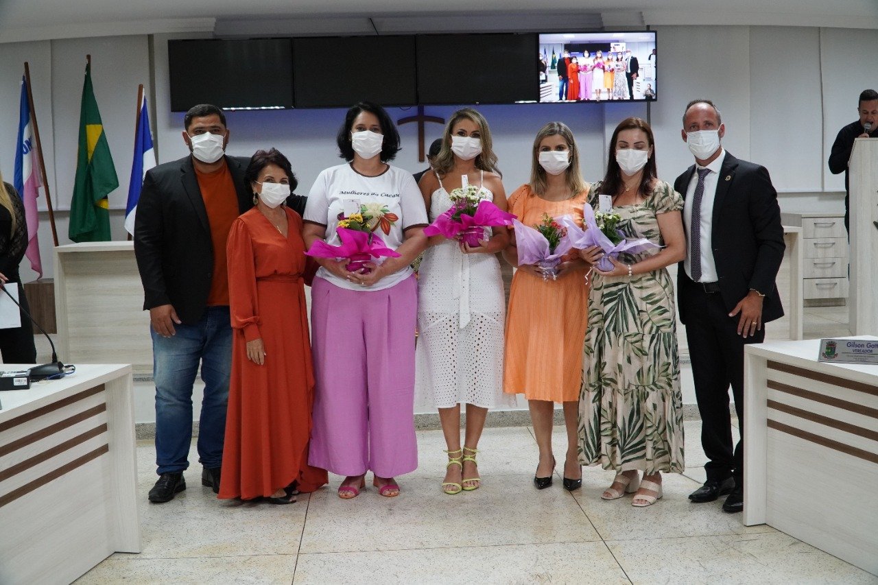 Notícia Mulheres são homenageadas em Sessão Solene pelo dia da Mulher