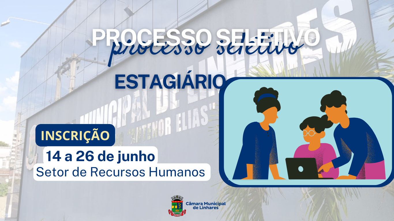 Notícia Abertas as inscrições para seleção de estagiários graduandos em Direito
