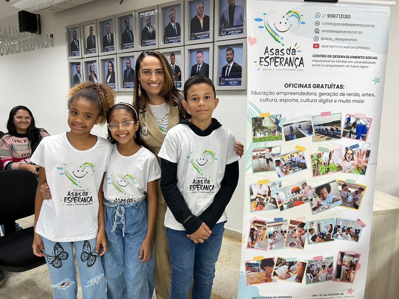 NOTÍCIA: Instituto Asas da Esperança é reconhecido como de utilidade pública em Linhares