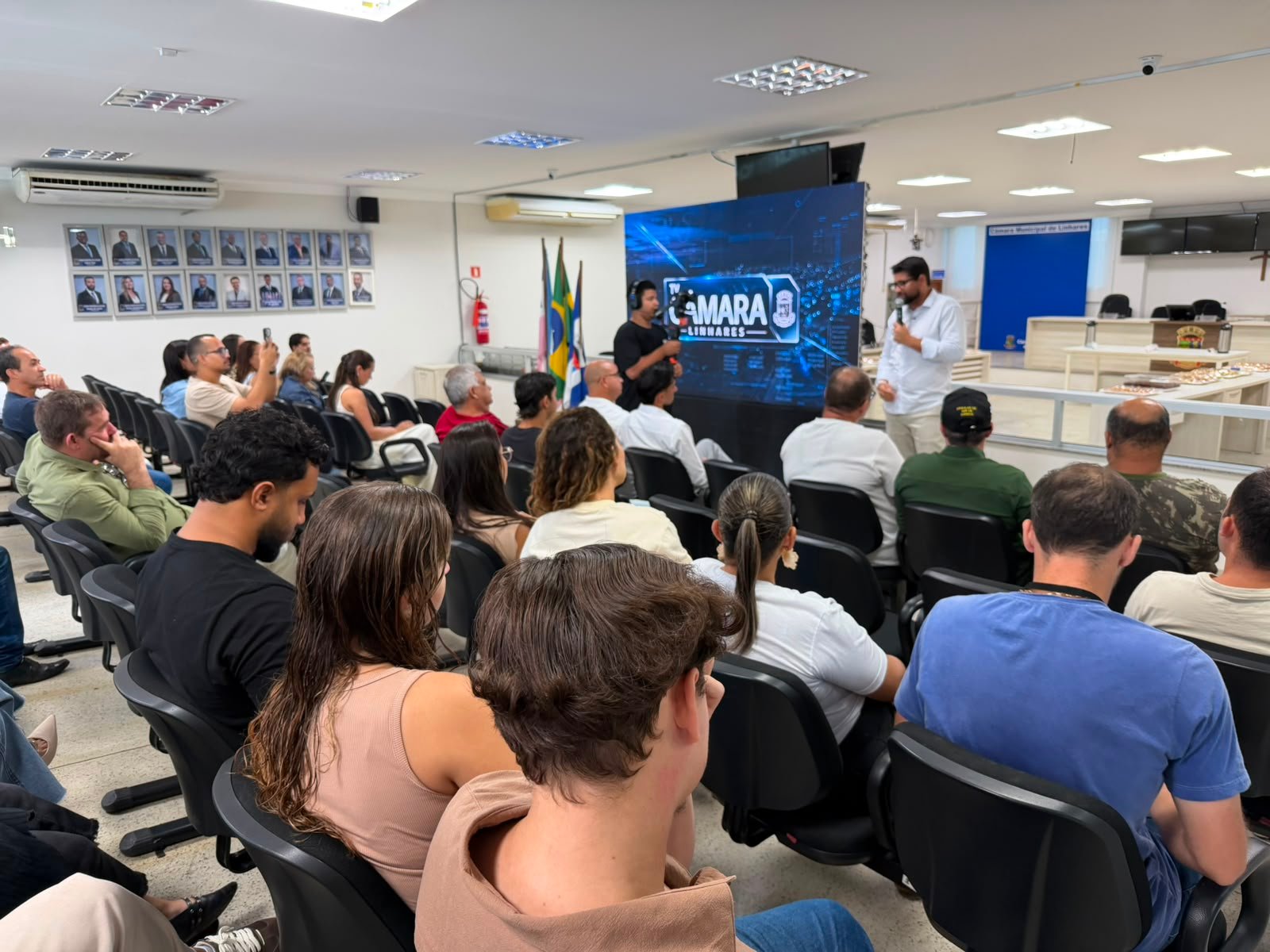 NOTÍCIA: TV Câmara Linhares é inaugurada e amplia transparência com sinal digital aberto