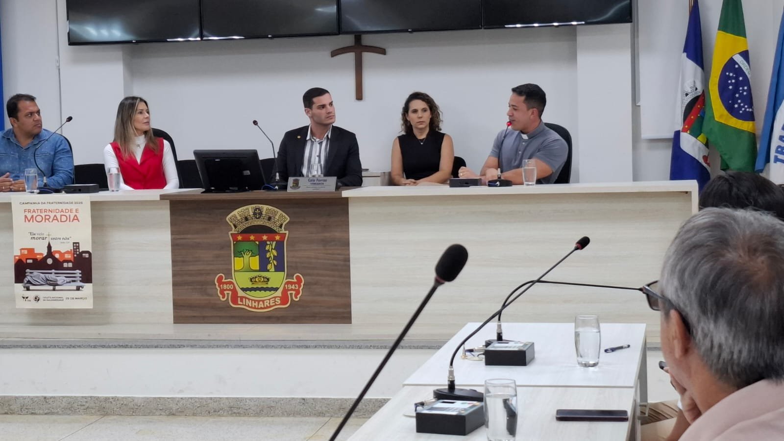 NOTÍCIA: Câmara de Linhares promove debate sobre moradia digna em Audiência Pública inspirada na Campanha da Fraternidade 2026